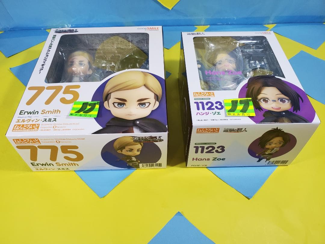 進撃の巨人 ねんどろいど The Final Season Ver 4点セット