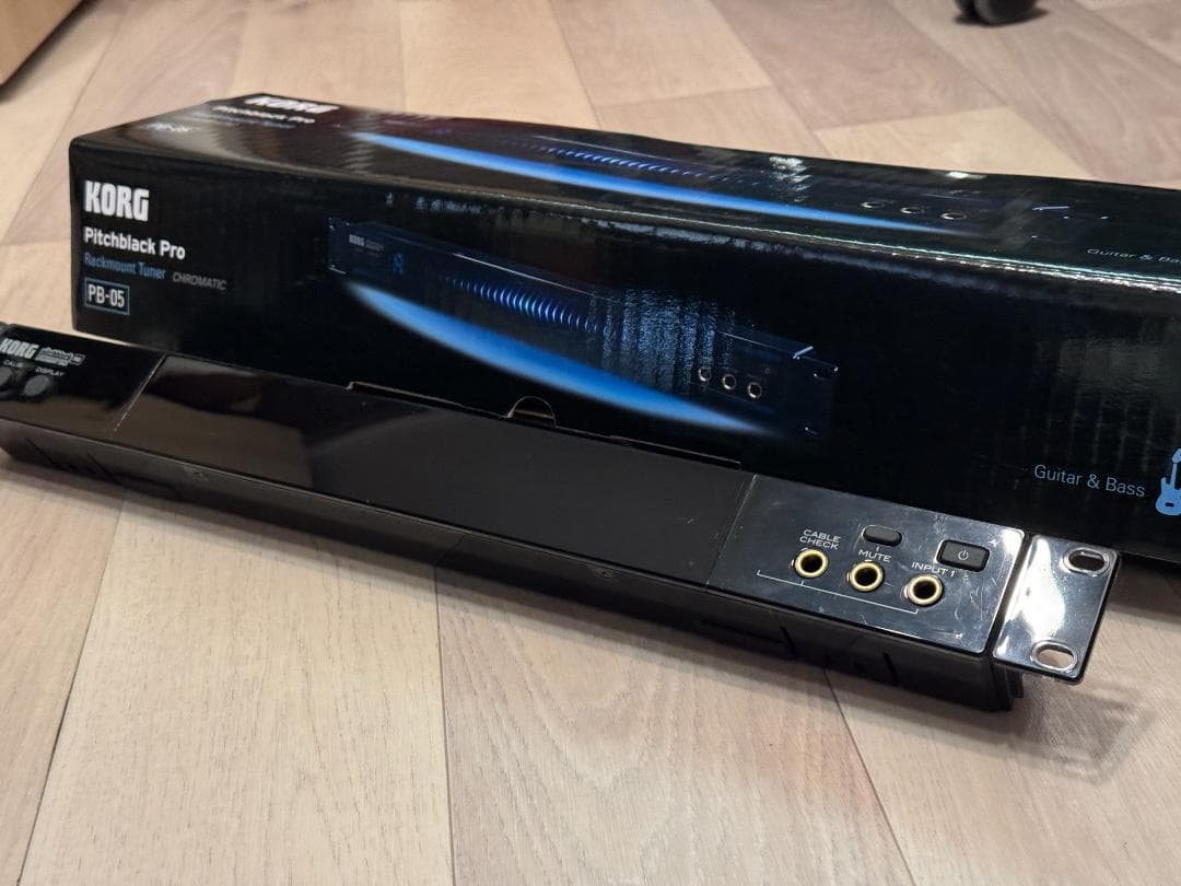 KORG Pitchblack Pro PB-05 ラックチューナー