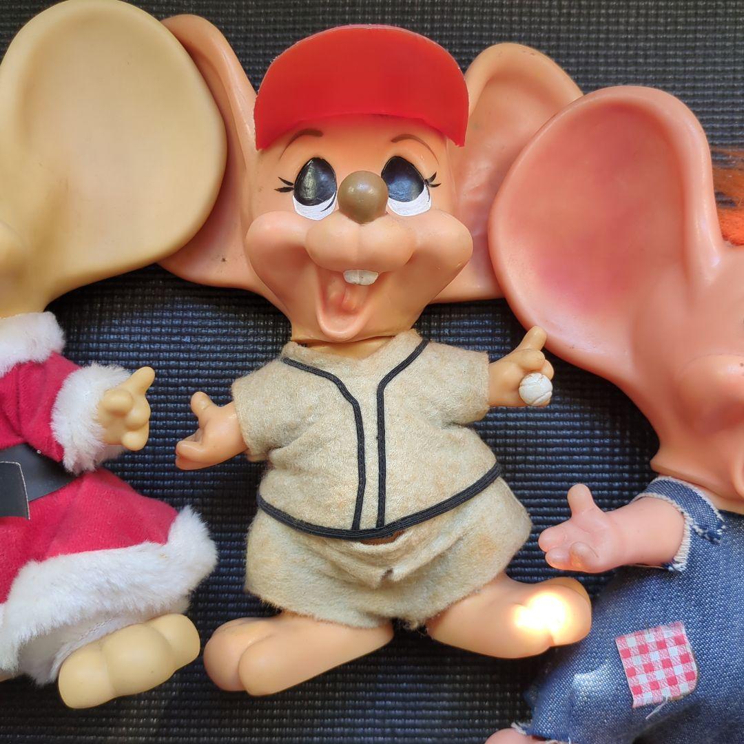 70sビンテージ　トッポジージョ　フィギュア　3体セット