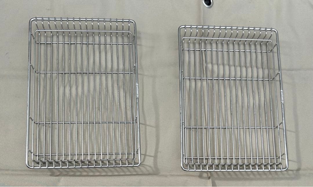 [２枚セット]スノーピーク メッシュトレー1ユニット　浅型