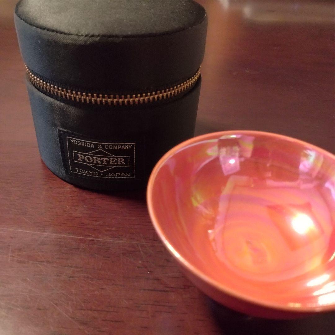 予約販売 限定製造品 PORTERコラボ 青木良太 持ち歩き ぐい呑み