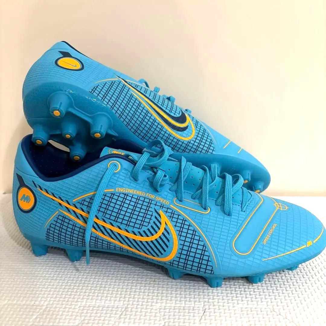 【NIKE】Mercurial Vapor 14 Pro HG水色 27cm