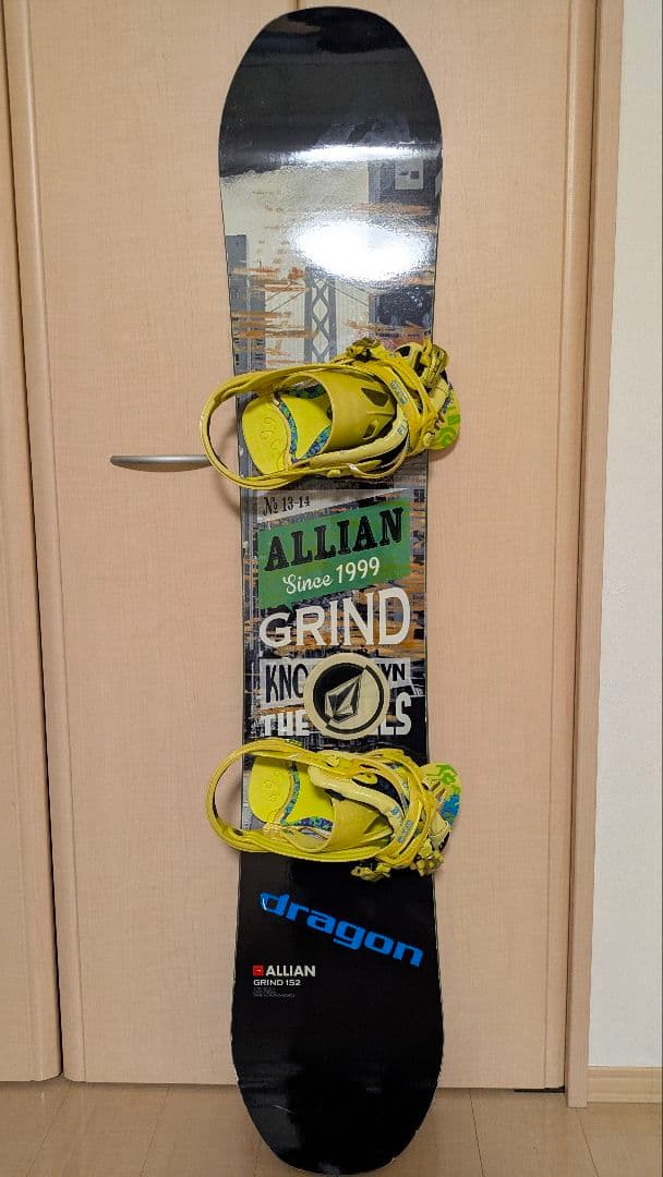 【オススメ】ALLIAN GRIND 152 スノーボード ビンディングセット