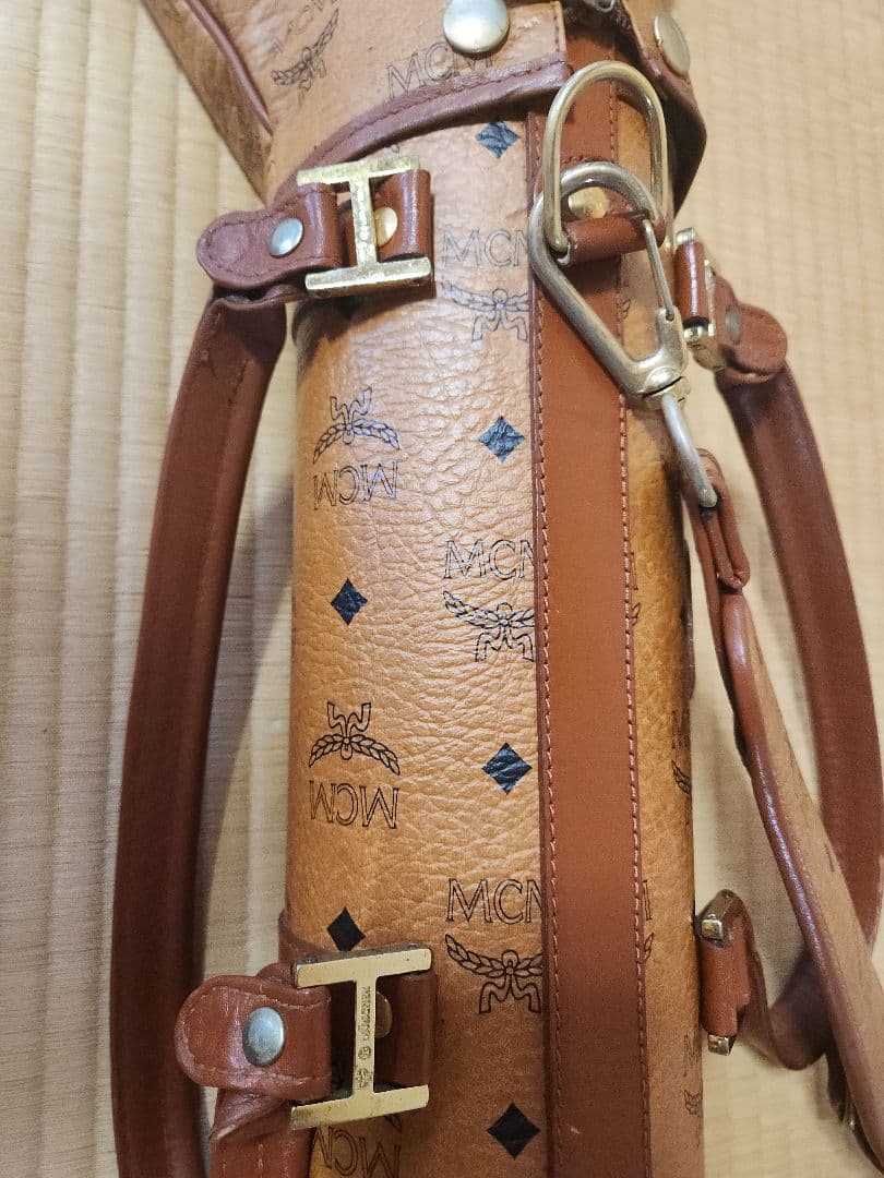 希少品 MCM エムシーエム ゴルフバック ヴィンテージ