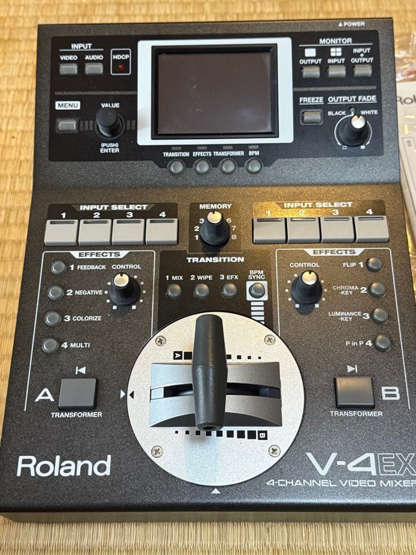 V-4EX ローランド Roland 4chビデオVJミキサー 完品　おまけ付