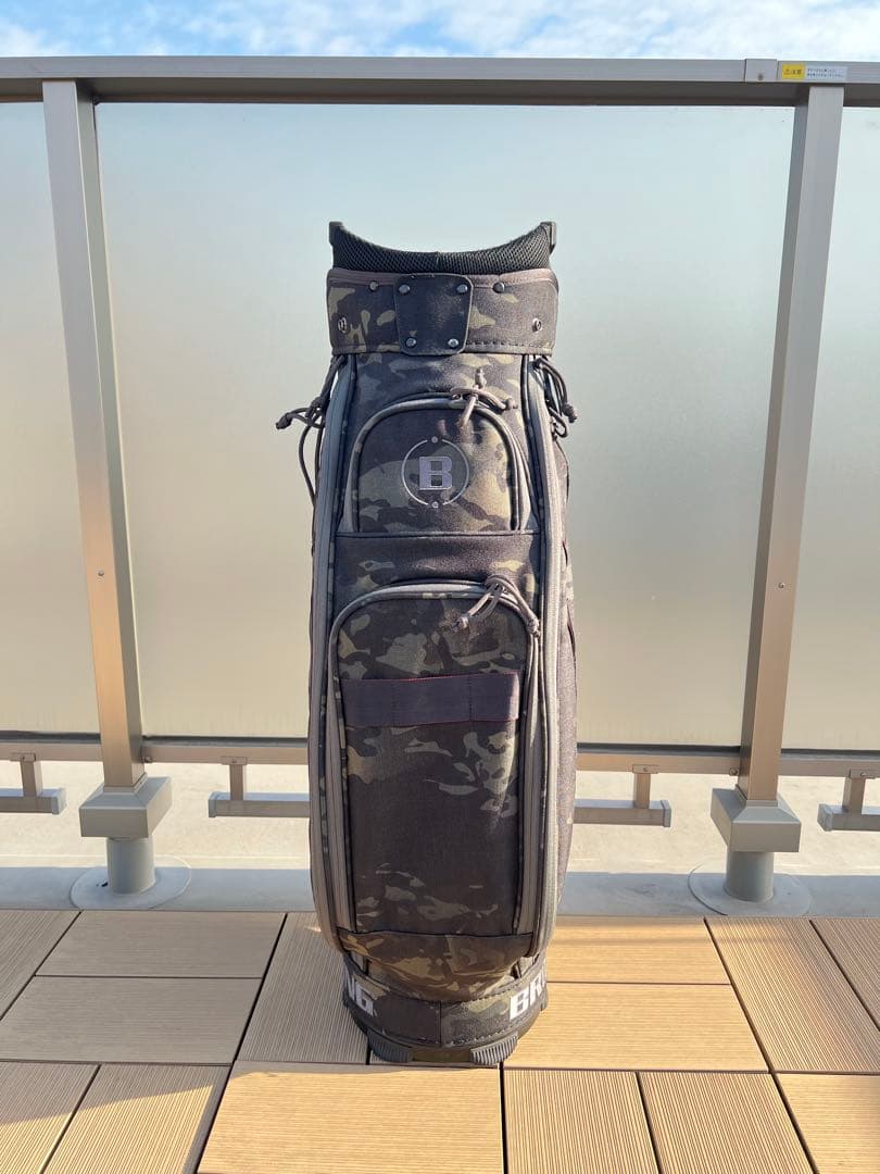 BRIEFING カモフラージュ キャディバッグ