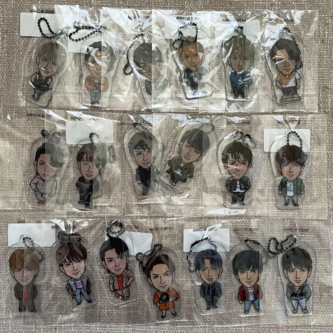 藤原樹 クリアチャーム セット