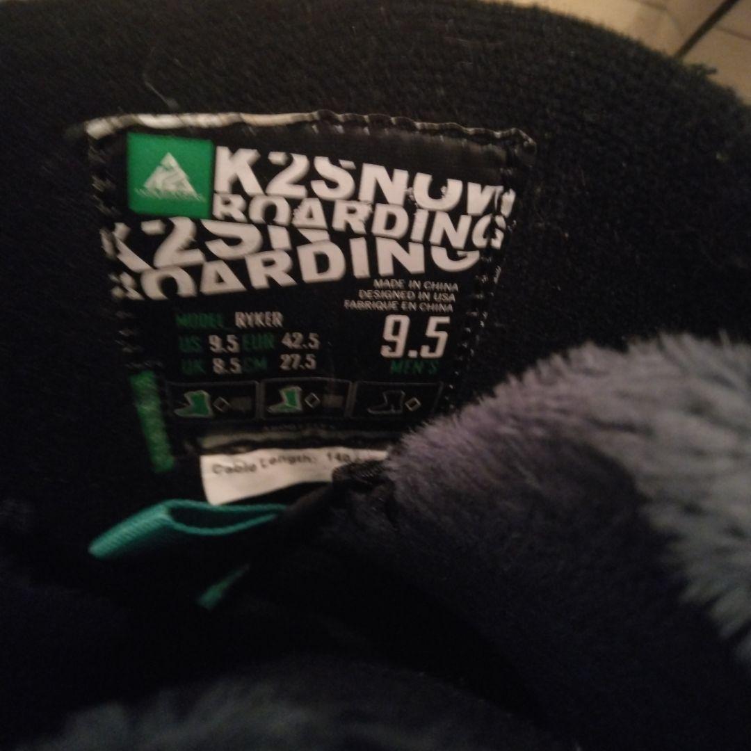 K2 スノーボードセット1.5m ブ－ツ27.5cm　送料込み