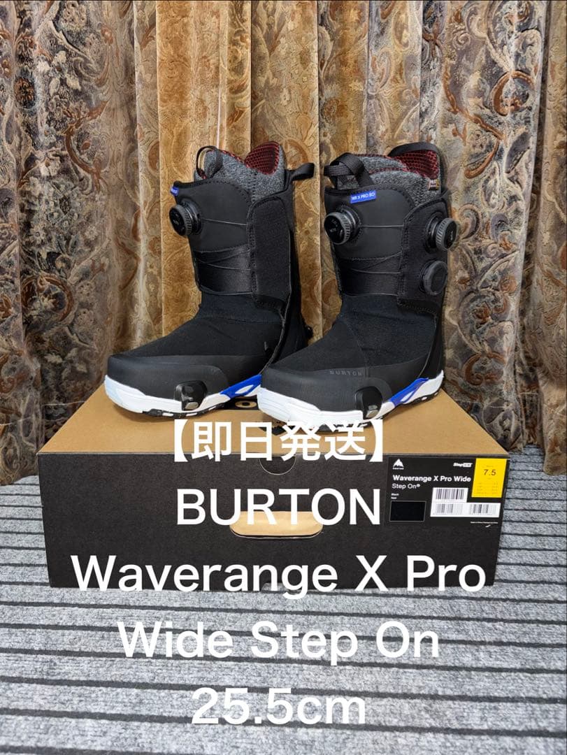 スノーボード Burton Waverange X Pro Wide Step On 25.5