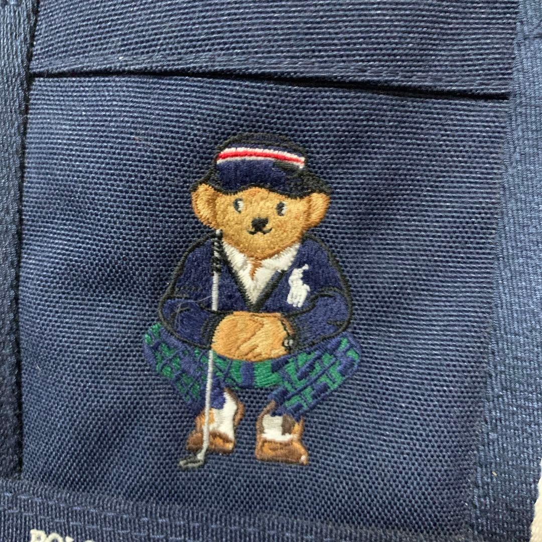 【ユウ】ポロラルフローレン　POLO Bear ゴルフバッグ ネイビー