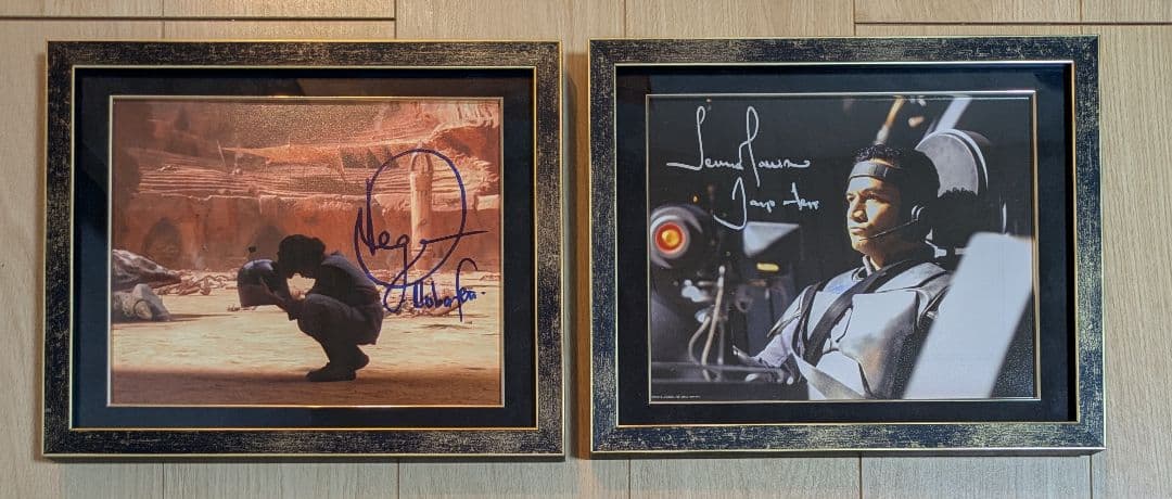 STARWARS　テムエラ・モリソン　ダニエル・ローガン　 直筆サイン　コミコン