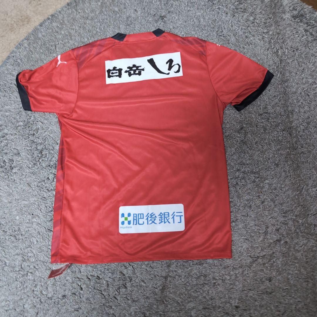 【新品タグ付】ロアッソ熊本 ユニフォーム 2024 ホーム ネーム 番号無