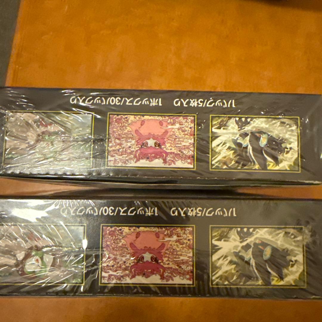 ポケモンオンラインセンター選当付きポケモンカード 未開封 9BOXムニキスゼロ