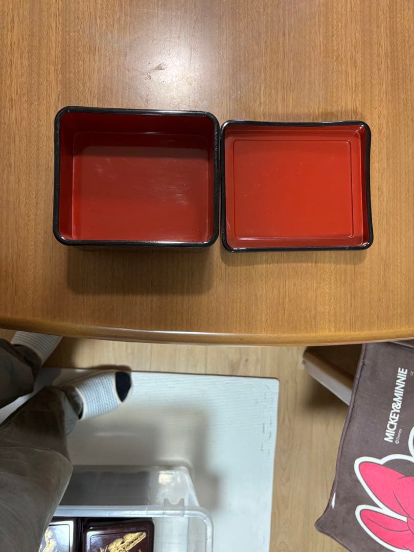 漆器 重箱 26個セット 金色の松