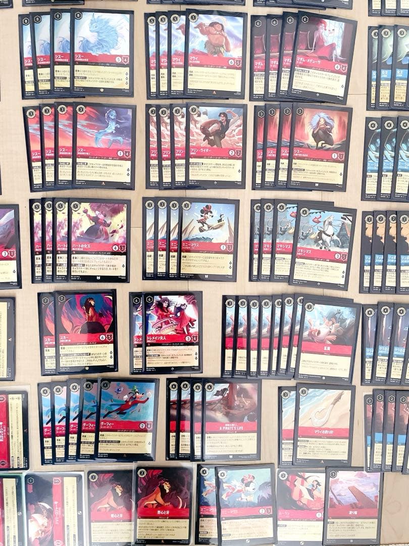 早い者勝ち❗️Lorcana ルビーサファイア　プレイマット付き