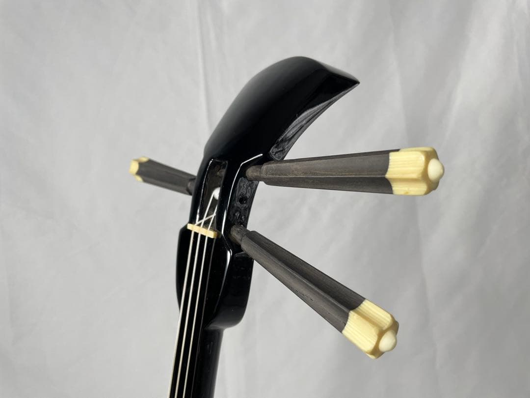 金城三味線製作所 実入り 桑木/くわ木 人工皮・三線