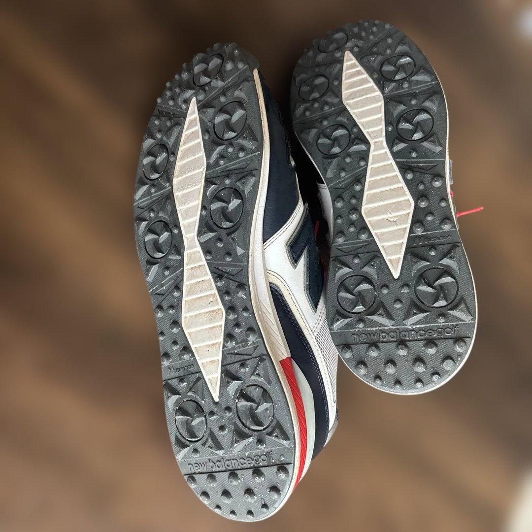 New Balance 996ゴルフシューズ ネイビー/ホワイト/レッド