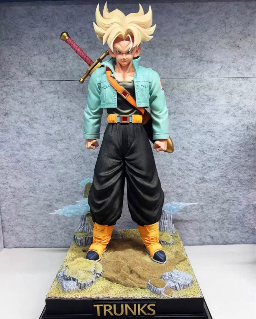 ドラゴンボール 1／4スケール トランクス フィギュア ガレージキット