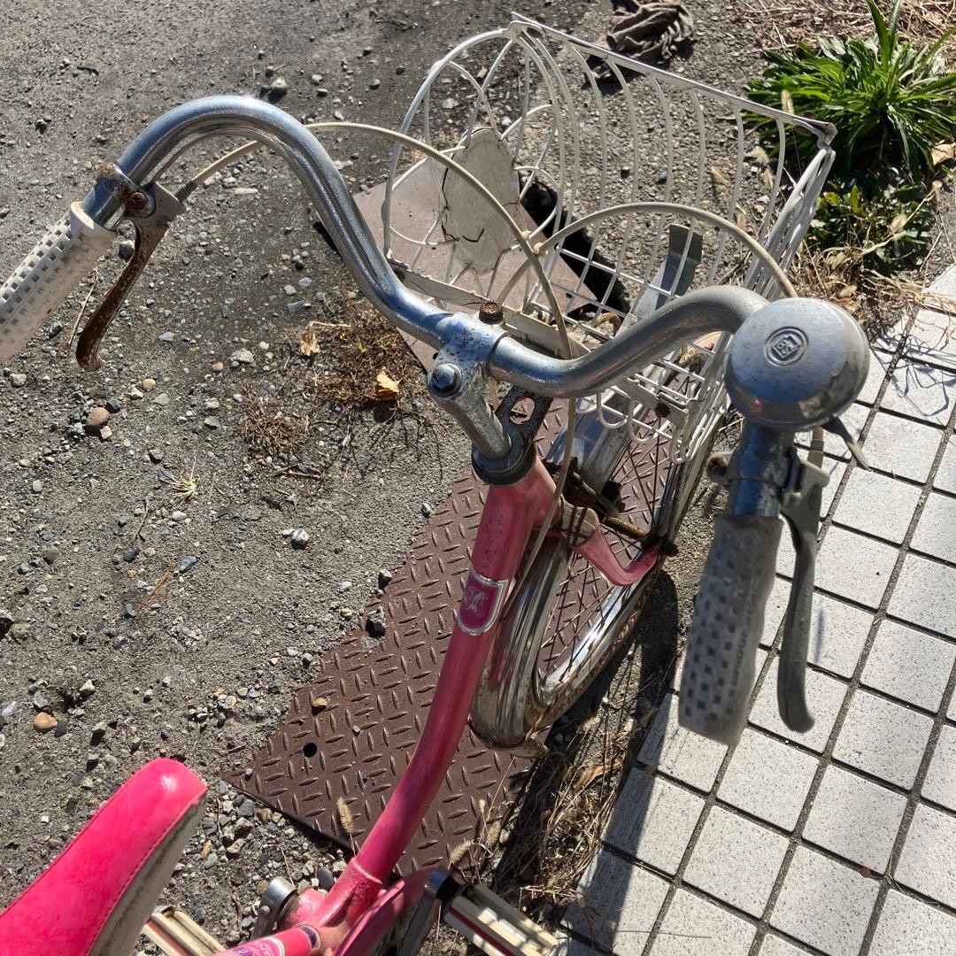 ビンテージ ブリヂストン アグネスチャン 幼児用自転車 アグネスドレミ 当時物