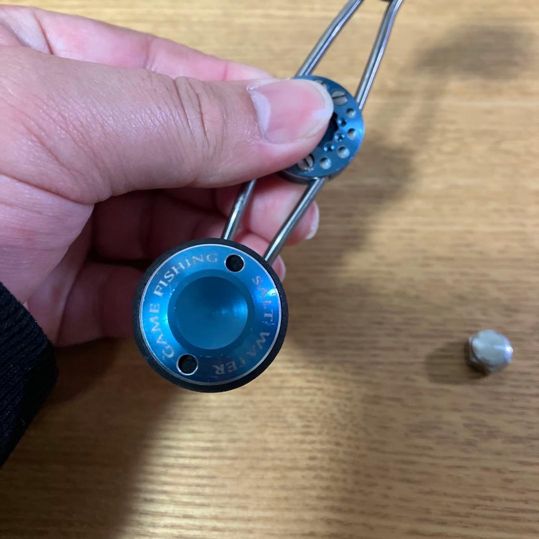 美品　レア　SOM NO LIMITS AC25RA ブルー　シマノ用　左巻き