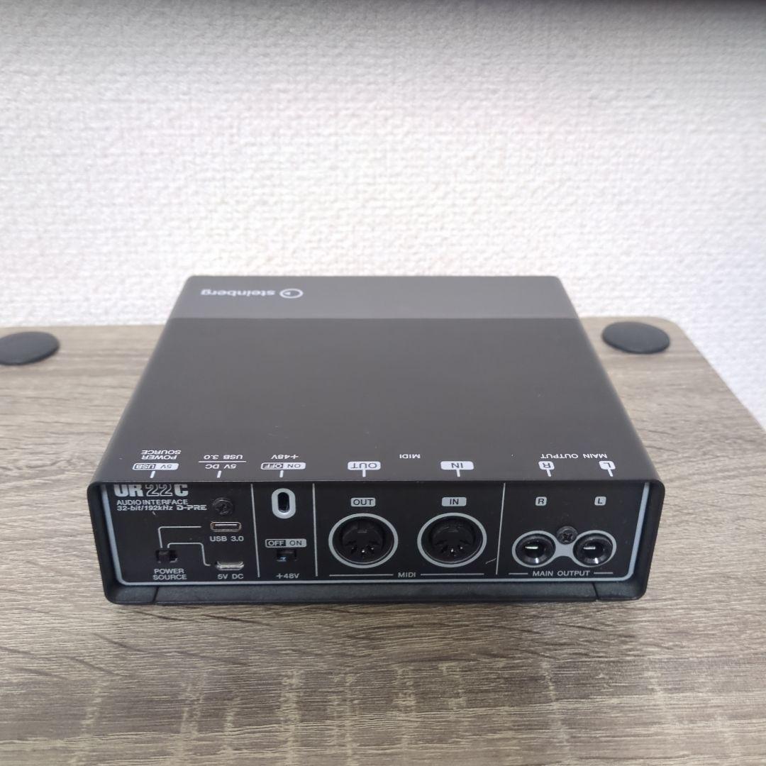 UR22C USBオーディオインターフェイス