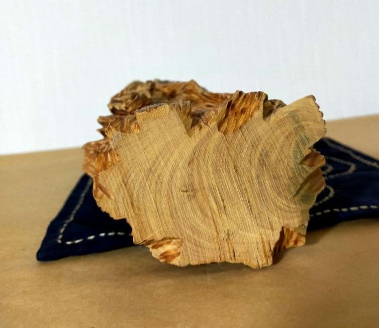 セール✨滴水観音立像　一本木彫り　天然木柘植　仏像　仏教美術