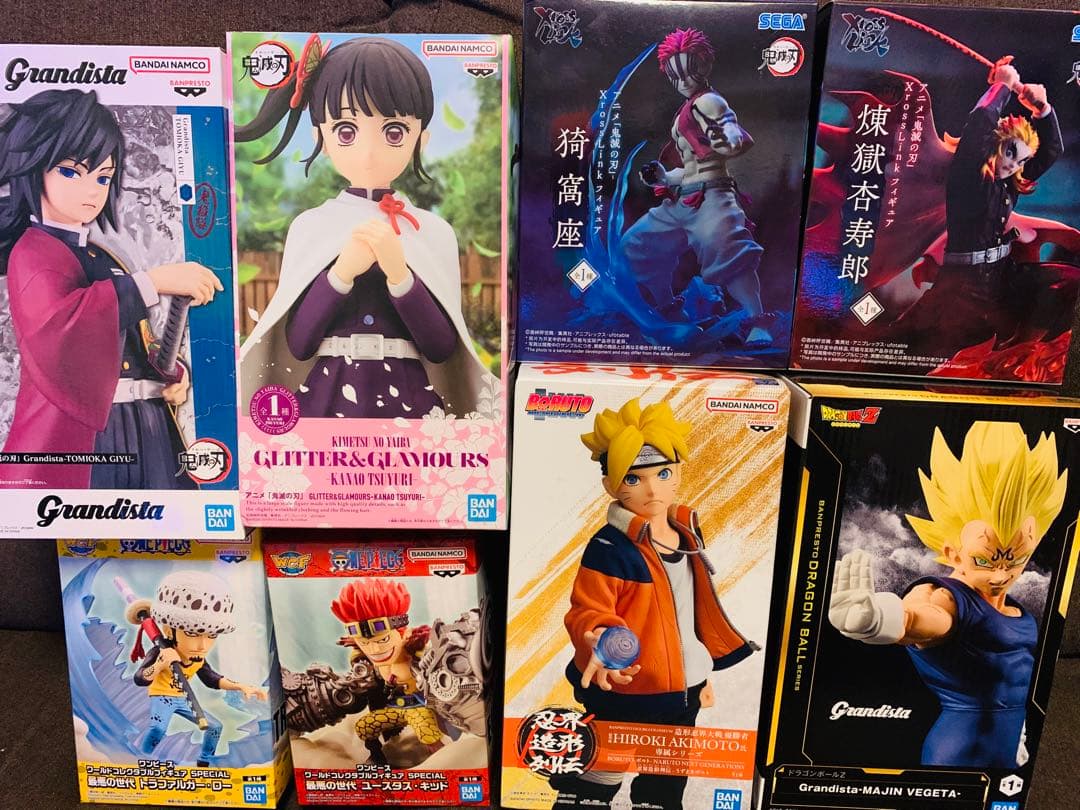 81 鬼滅の刃　フィギュア　煉獄　猗窩座　冨岡義勇　カナヲ　ドラゴンボール