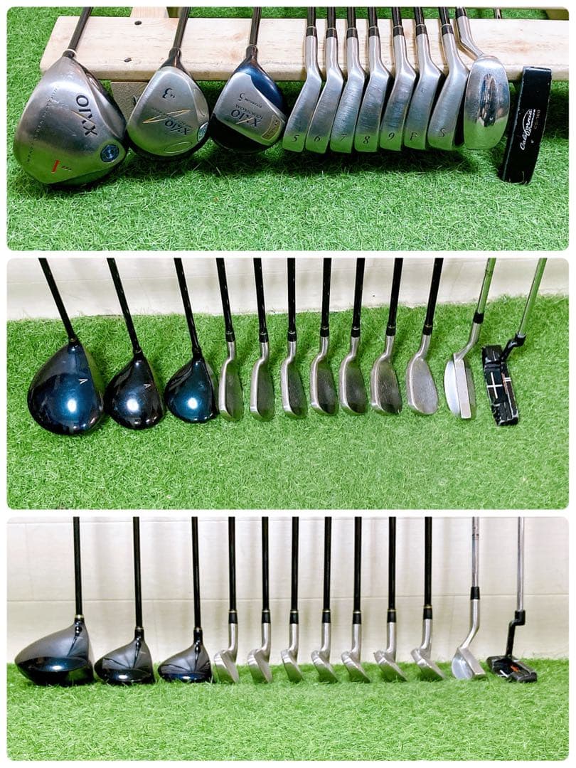 M5 ゼクシオ　初心者オススメ　ゴルフクラブセット　メンズ　12本