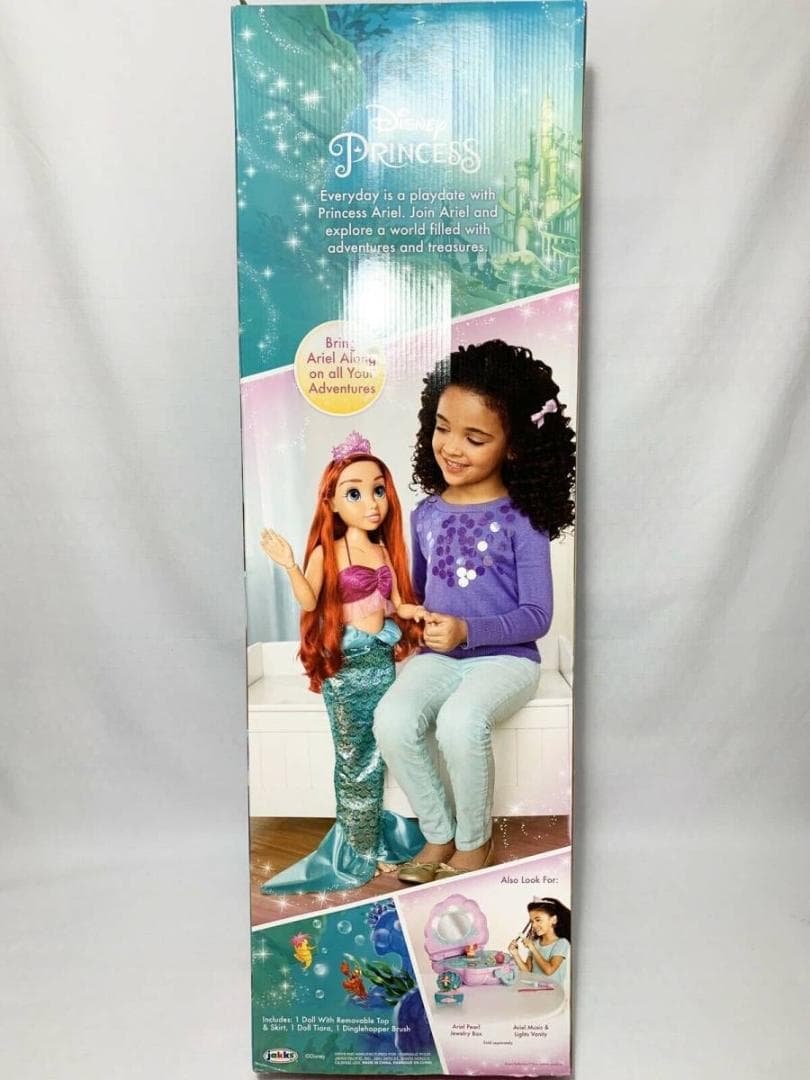 リトル・マーメイド　アリエル  80ｃｍ大型ドール/フィギュア/可動/新品海外製