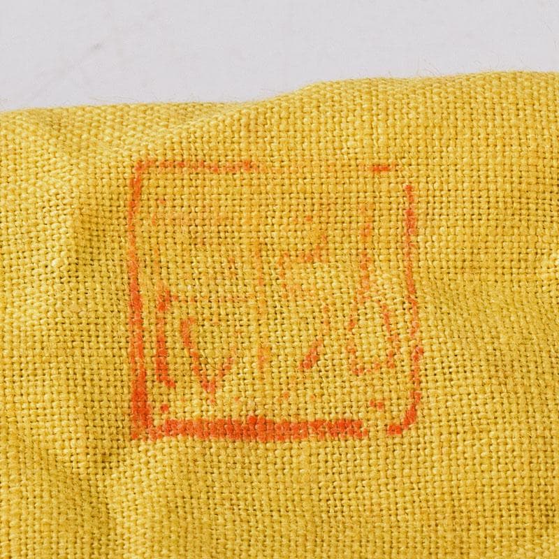 茶道具　九谷焼　九谷岩花造　色絵　獅子　香合　共布　共箱　V　R8226