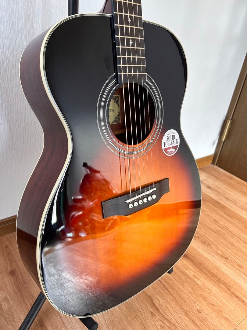 美品　Headway HF-60SS NA アコギトップバック単板