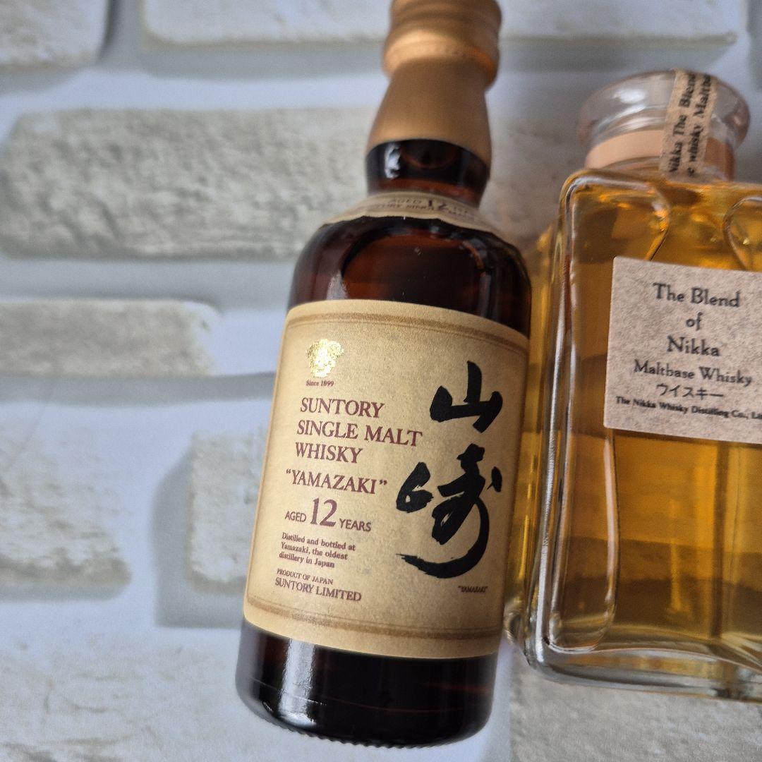 ミニ山崎 12年、響 17年、ニッカブレンド、ゴディバリキュールセット