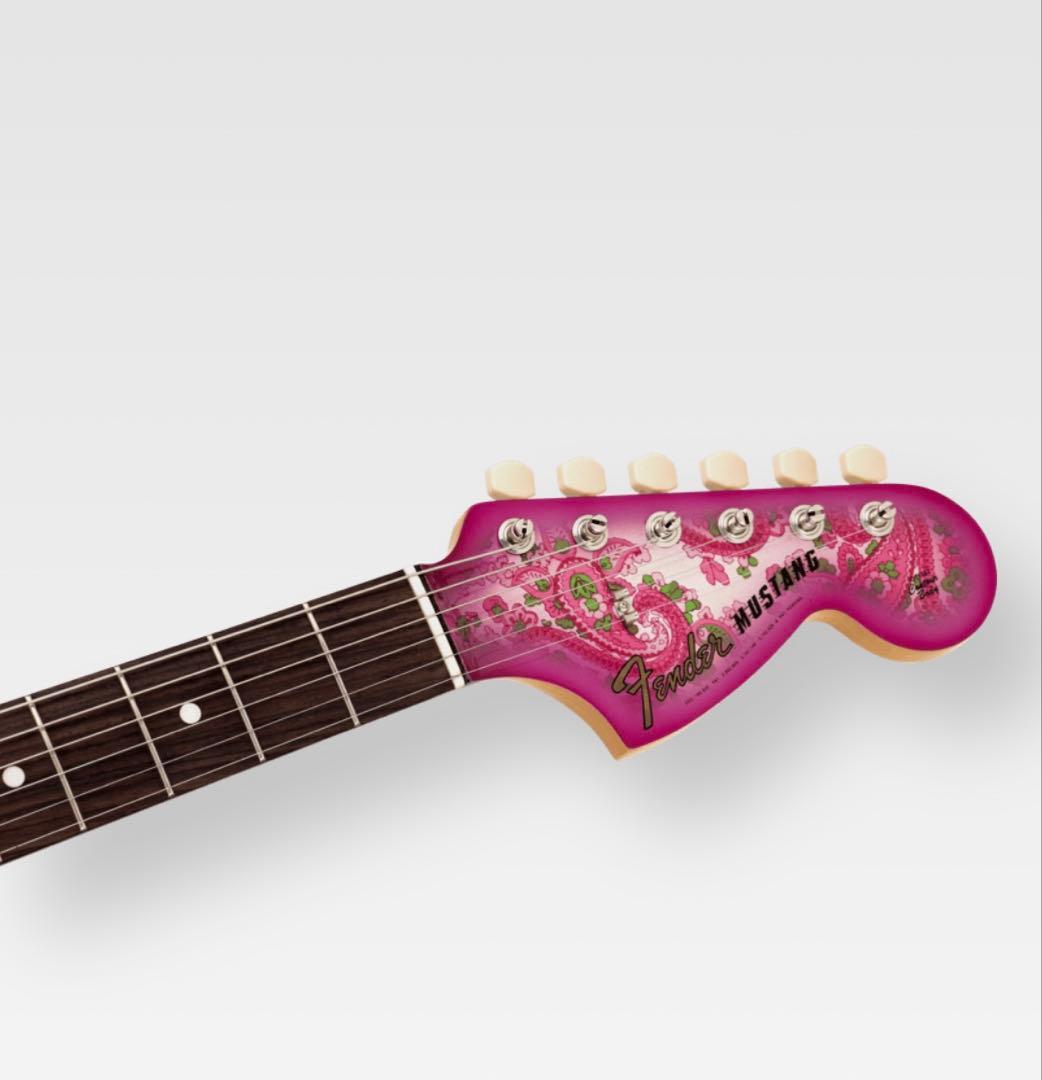 ギター Char Mustang Pink Paisley