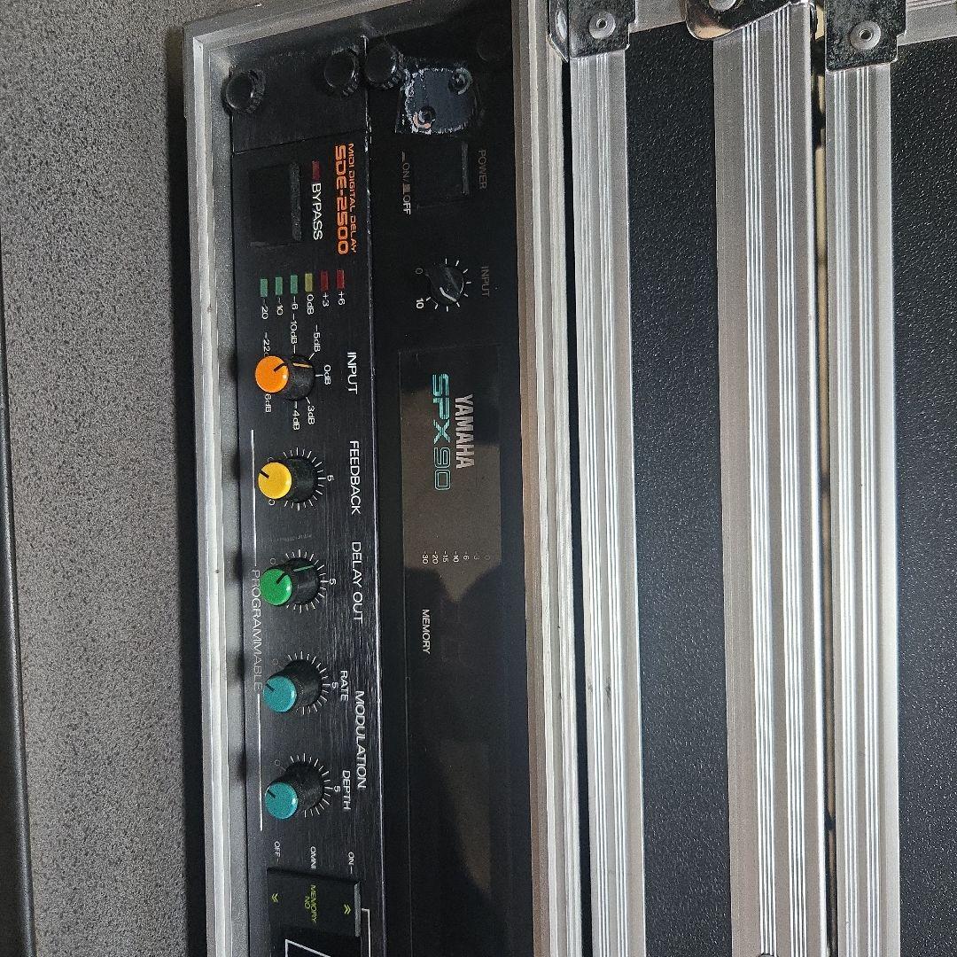 Roland SDE-2500 YAMAHA SPX90 2Uラックセット