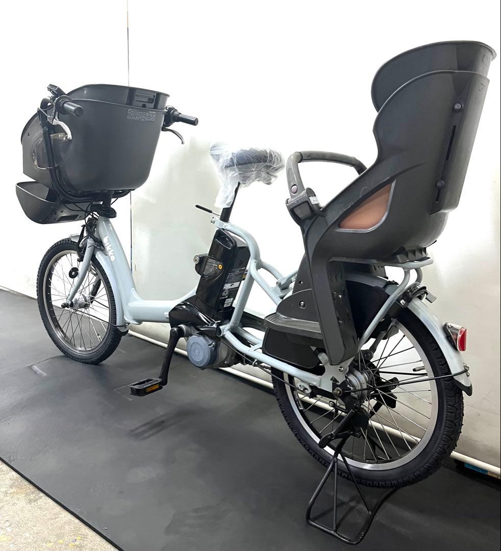 1年保証 送料無料　ブリヂストン　ビッケポーラー　水色　電動アシスト自転車