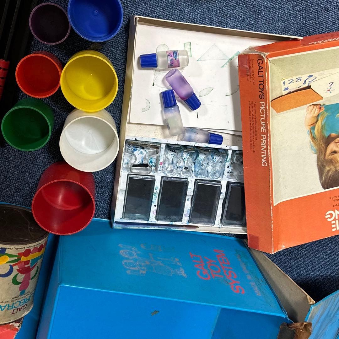 昭和レトロ　おもちゃ　ガルトのおもちゃばこ　知育玩具　ガルト　ガルト社