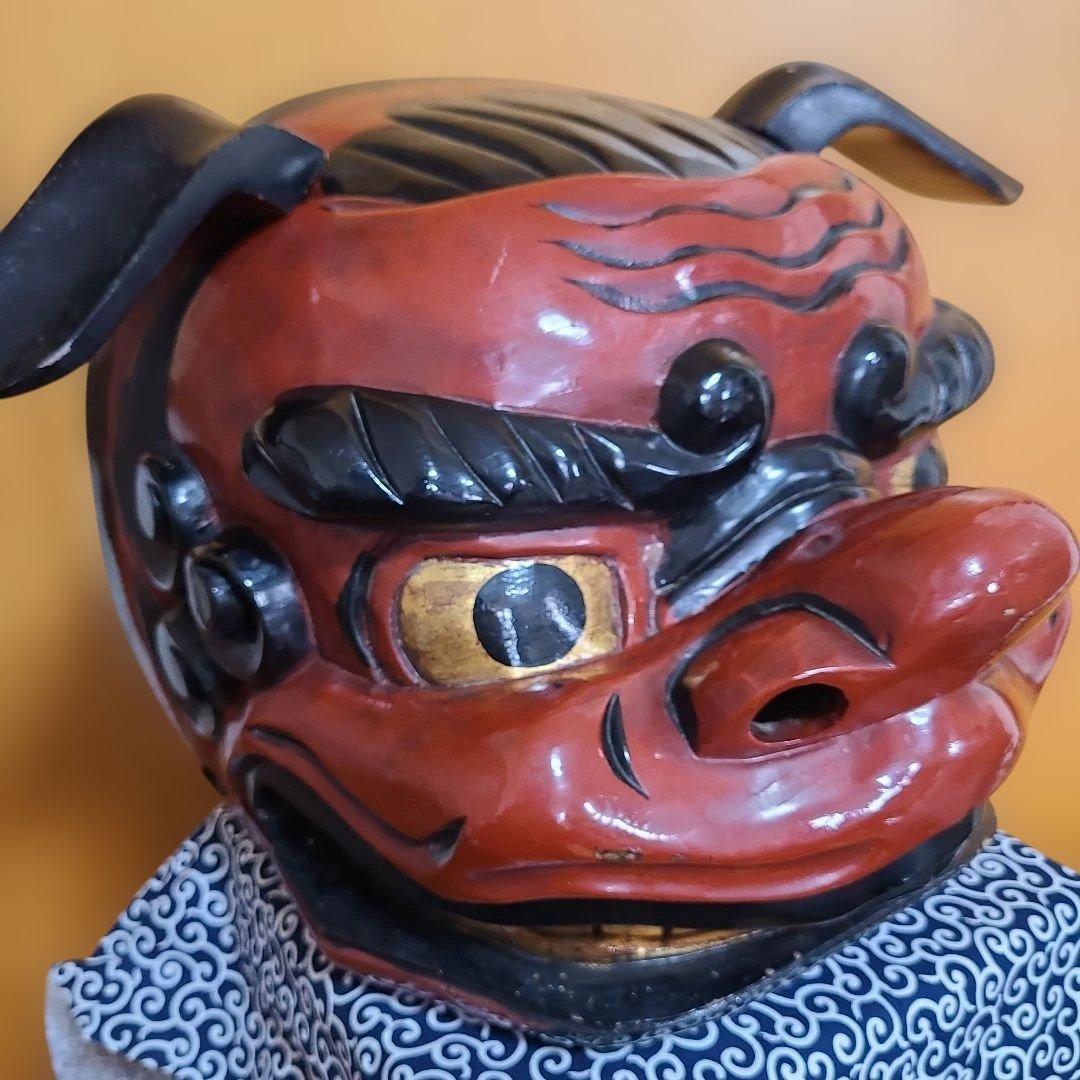 獅子舞　獅子頭