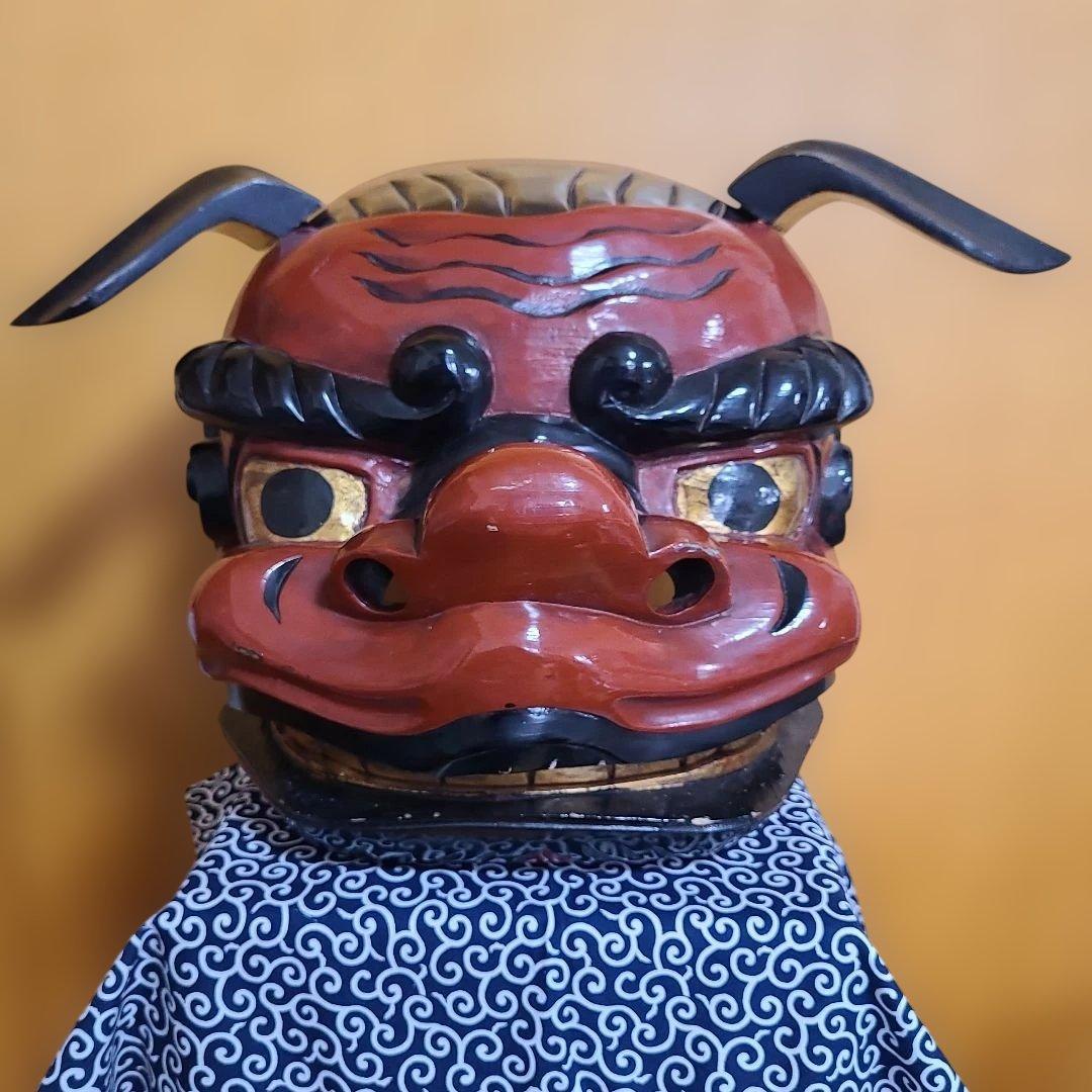 獅子舞　獅子頭