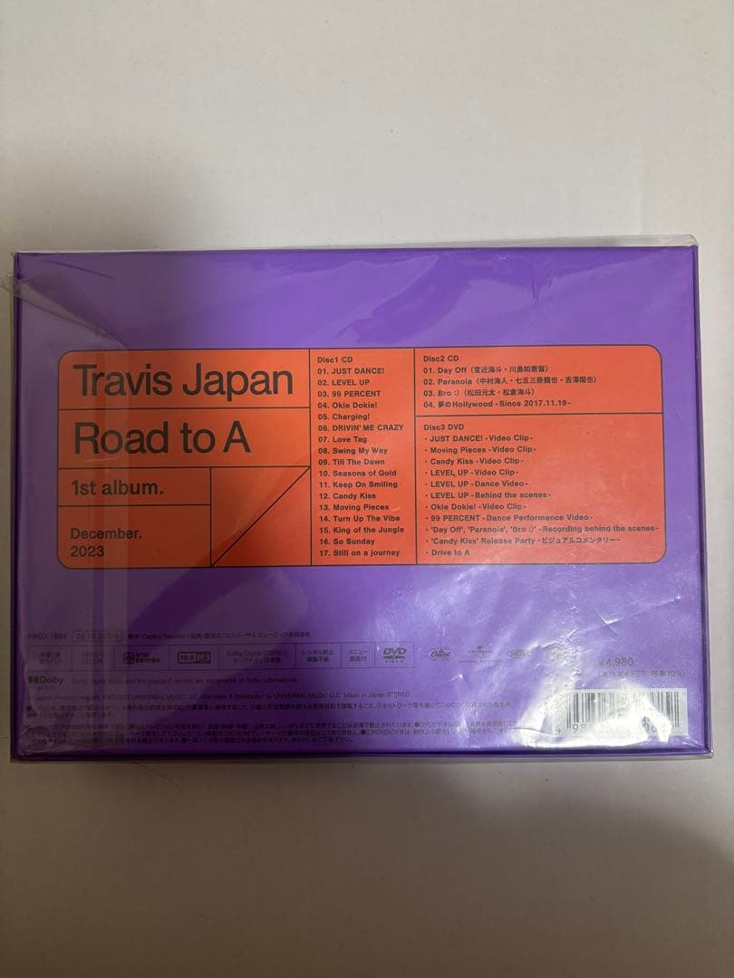 Travis Japan Road to A 1st Album FC盤