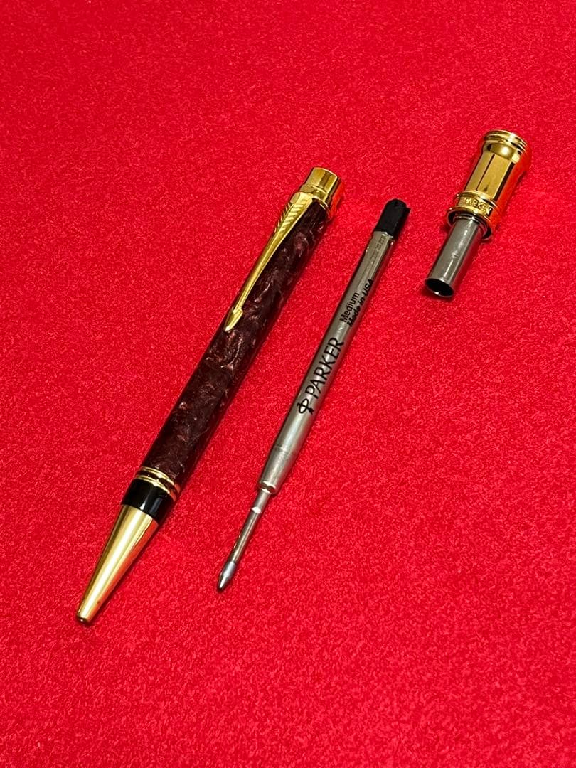 パーカーボールペン デュオフォールド‼️綺麗‼️専用ケース入‼️