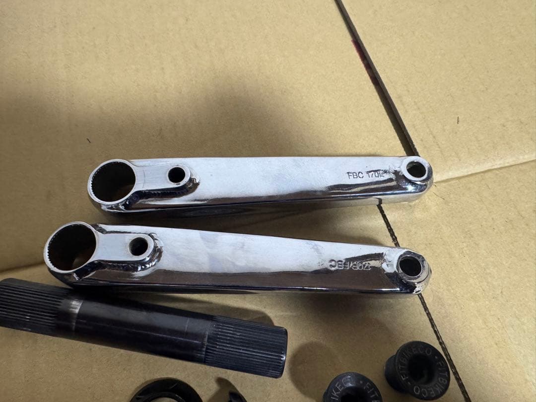 BMX クランクFIT ETHAN BLUNT 24MM CRANKS