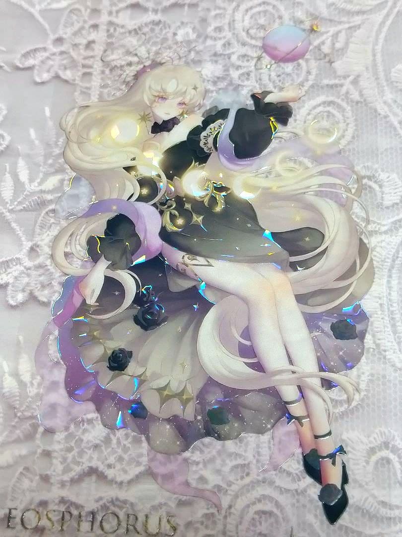 ✩のこり２✩J610＃星穹之影(贝壳光)Likey切り売り海外人物マステ女の子