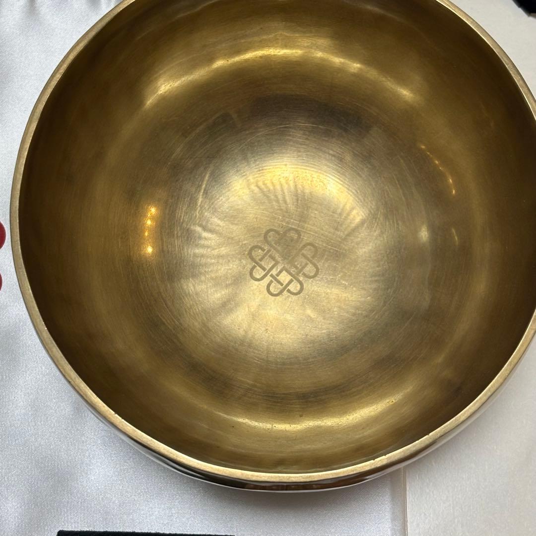amanamana アマナマナ チベット　シンギングボウル　渋金小中　18cm