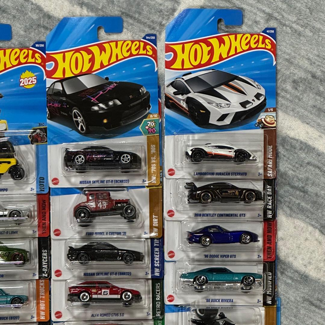 ホットウィール ベーシック 36台セット③ フェラーリ GT-R等