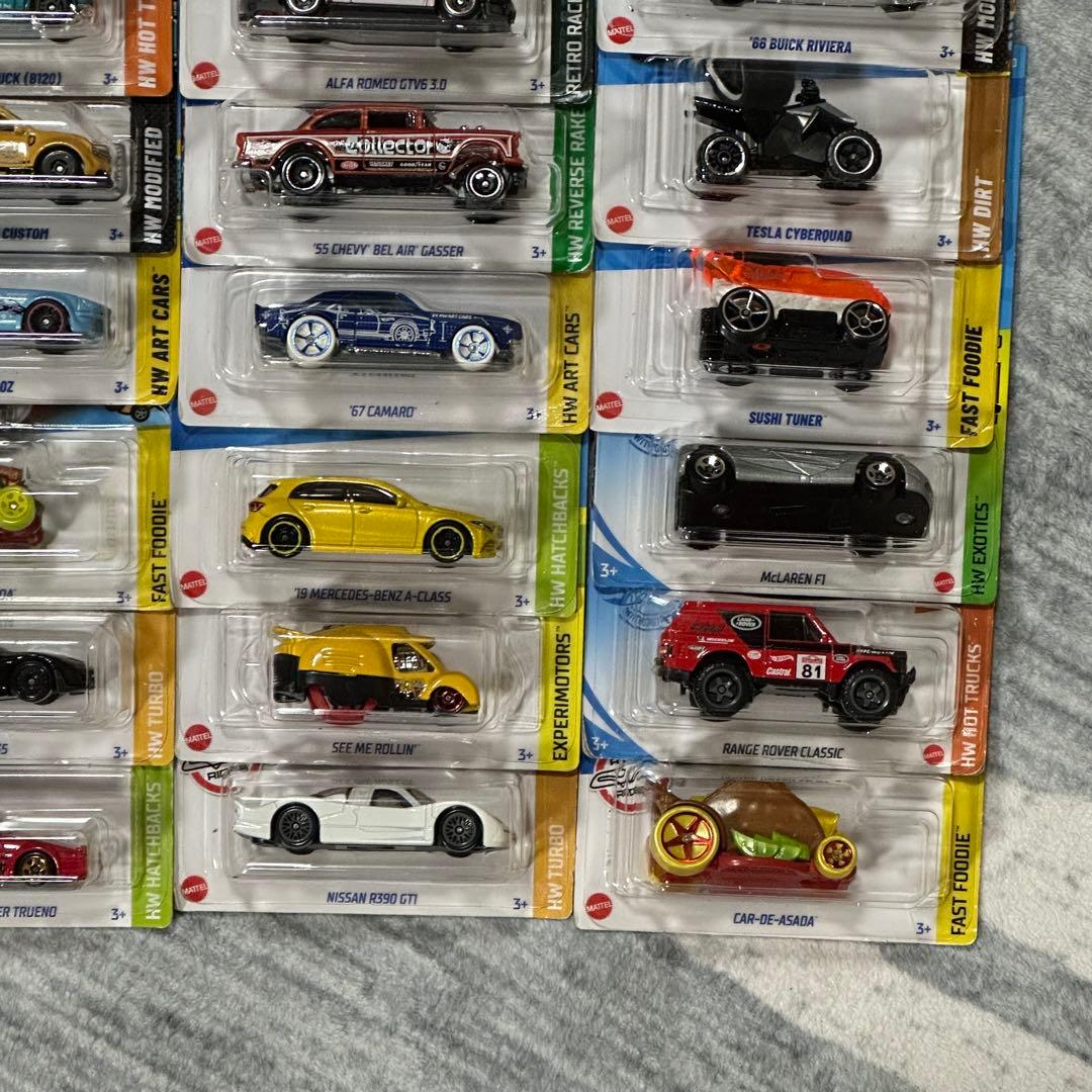 ホットウィール ベーシック 36台セット③ フェラーリ GT-R等