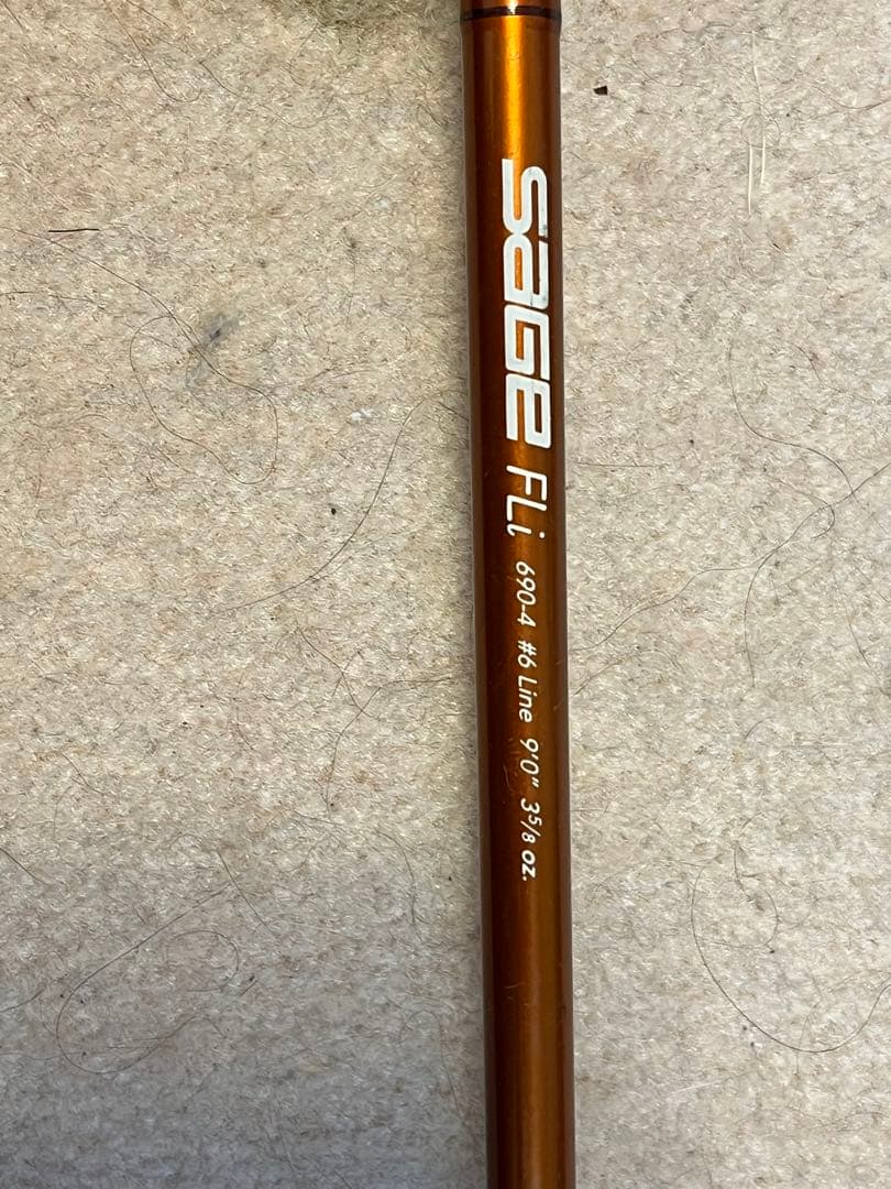 SAGE FLi 690-4 フライロッドとリールセット