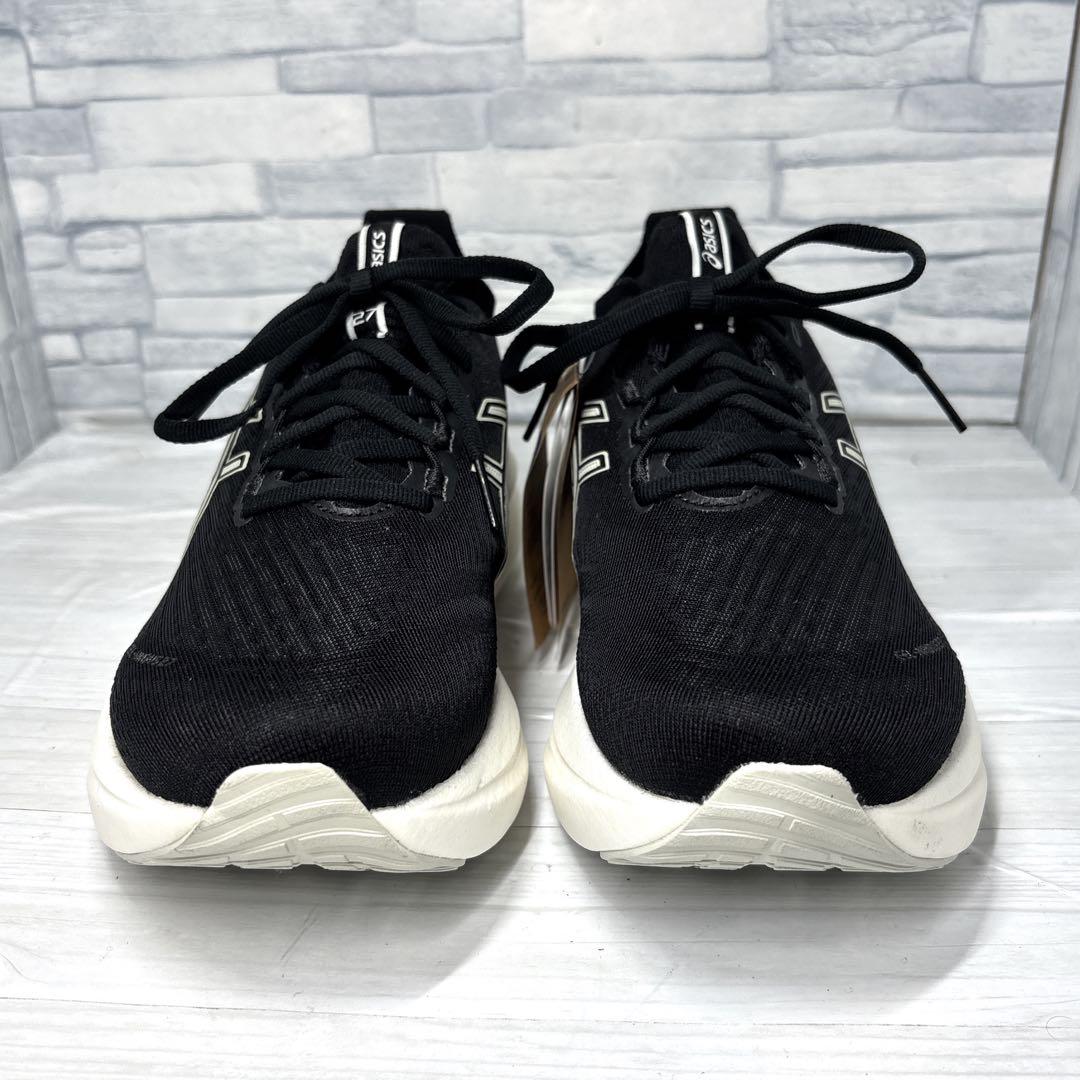 ✨新品未使用✨アシックス GEL-NIMBUS 27 ブラック×グレー 24cm