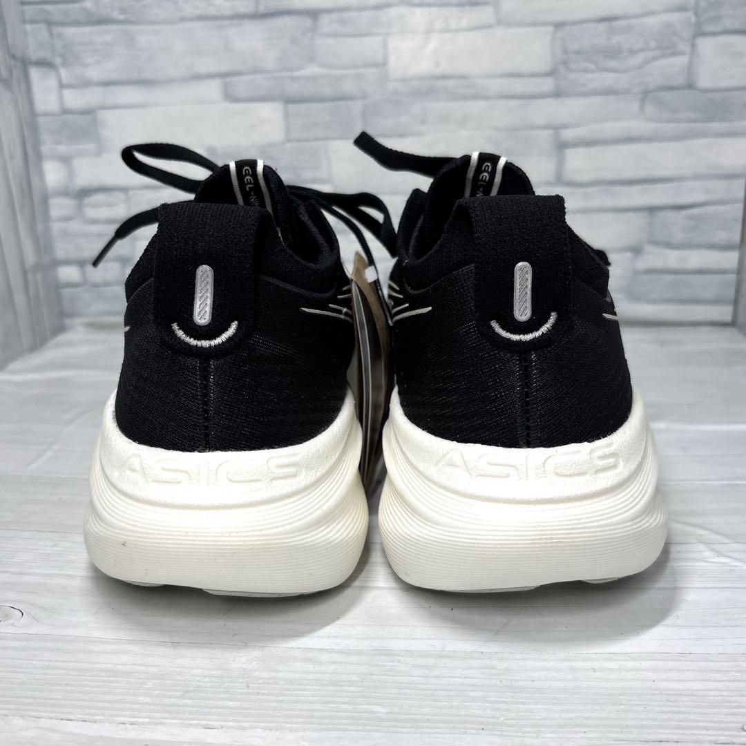 ✨新品未使用✨アシックス GEL-NIMBUS 27 ブラック×グレー 24cm