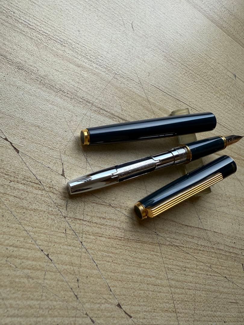 パイロット万年筆　デラックス　14K グリーンPILOT 激レア！