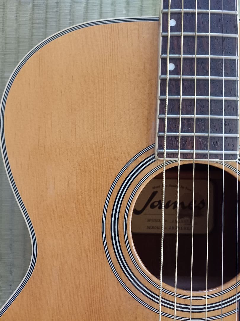 【送料込】】James　JF350NA　島村楽器　トップ単板　整備済